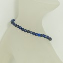 Bracelet fin Lapis-lazuli -3mm